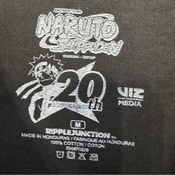 Naruto Shippuden Black Ichiraku Ramen Long Sleeve Shirt Men’s M - Picture 5 of 6